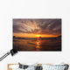 Sunset in Manuel Antonio National Park (Costa Rica) Wall Mural
