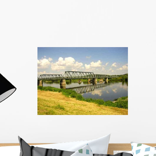 Der Oder Grenzfluss Wall Decal