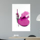 Nail Polish Spilling Mirror Wall Decal