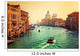 Venice, Italy. Grand Canal and Basilica Santa Maria della Salute 