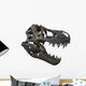 Tyrannosaurus Rex Skull Wall Decal