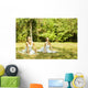 Two Beautiful Young Women Wall Decal