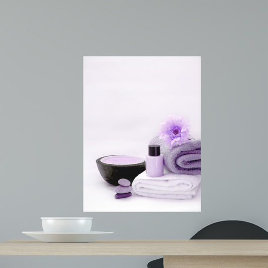 Purple Spa Wall Mural