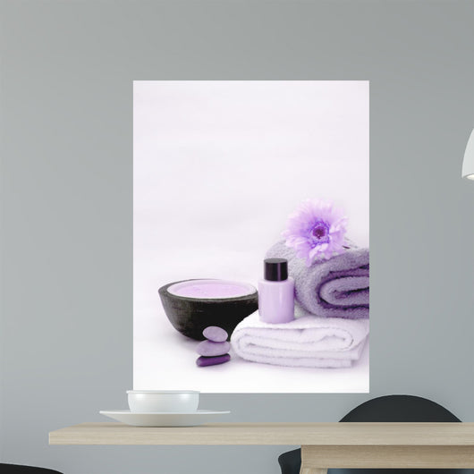 Purple Spa Wall Mural