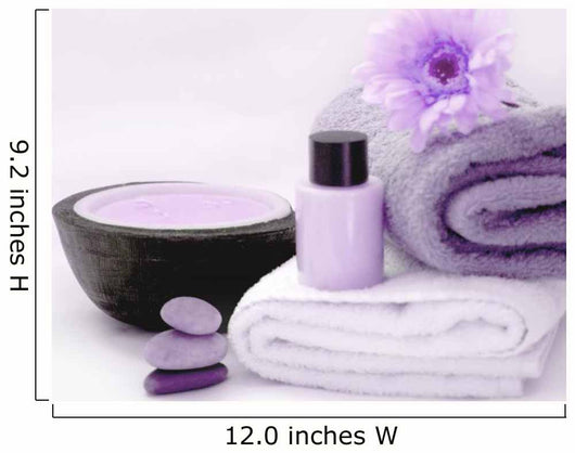 Purple Spa Wall Mural
