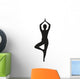 Upward Salute Yoga Wall Decal
