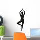 Upward Salute Yoga Wall Decal