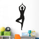 Upward Salute Yoga Wall Decal