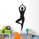 Upward Salute Yoga Wall Decal