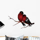 Two Snyahir Sitting Branch Wall Decal