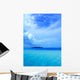 Tropical Lagoon Wall Decal Design 1