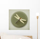 Dragonfly, long shadow vector icon 