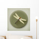 Dragonfly, long shadow vector icon 