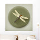 Dragonfly, long shadow vector icon 