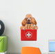 First Aid Dog Wall Decal