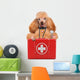 First Aid Dog Wall Decal