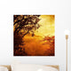 Golden Sunset Wall Decal