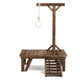realistic 3d render of gallows Wall Decal