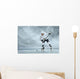 Ice Hockey Players Ice Wall Decal