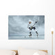 Ice Hockey Players Ice Wall Decal