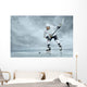Ice Hockey Players Ice Wall Decal