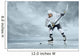 Ice Hockey Players Ice Wall Decal