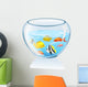 Aquarium with Fish Isolated 