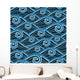 Swirly Wave Pattern Wall Decal
