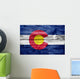 Colorado State Flag Painted 