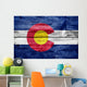 Colorado State Flag Painted 
