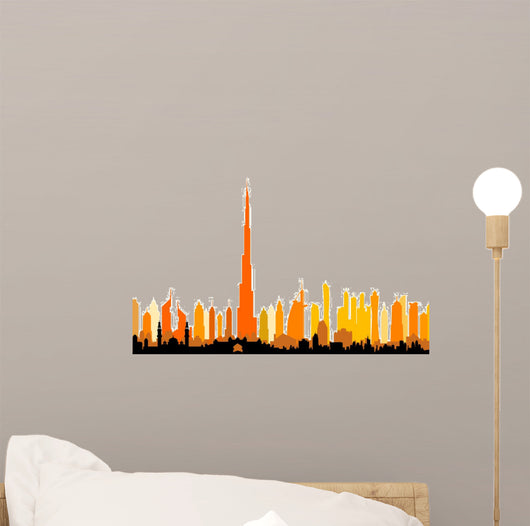 Dubai Skyline-Vector 