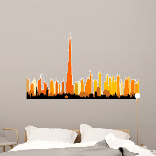 Dubai Skyline-Vector 