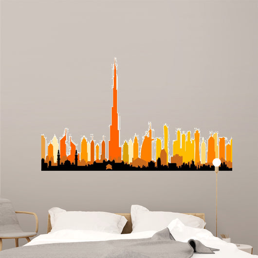 Dubai Skyline-Vector 