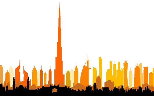 Dubai Skyline-Vector 