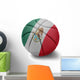 Mexican Basketball Wall Decal
