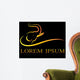 Vector image of an elephant Wall Decal