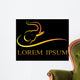 Vector image of an elephant Wall Decal