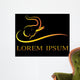 Vector image of an elephant Wall Decal