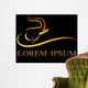 Vector image of an elephant Wall Decal