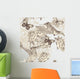 Beautiful Vector with Butterflies Wall Decal