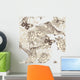 Beautiful Vector with Butterflies Wall Decal