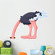 Shy Ostrich Wall Decal