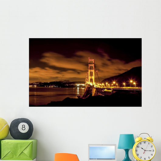Beautiful Night San Francisco Wall Decal