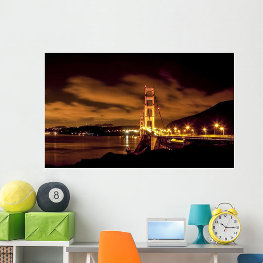 Beautiful Night San Francisco Wall Decal