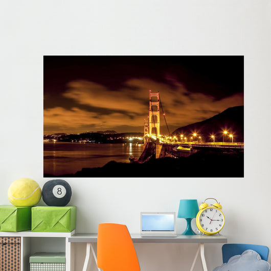 Beautiful Night San Francisco Wall Decal