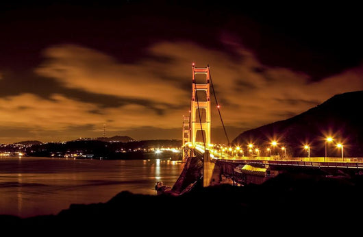 Beautiful Night San Francisco Wall Decal