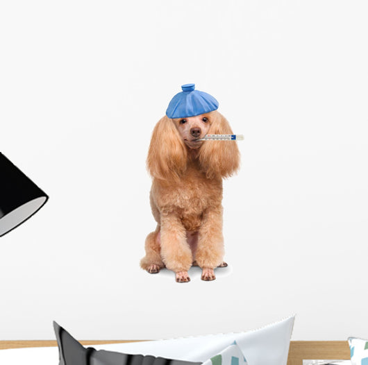 Sick Dog. Wall Decal