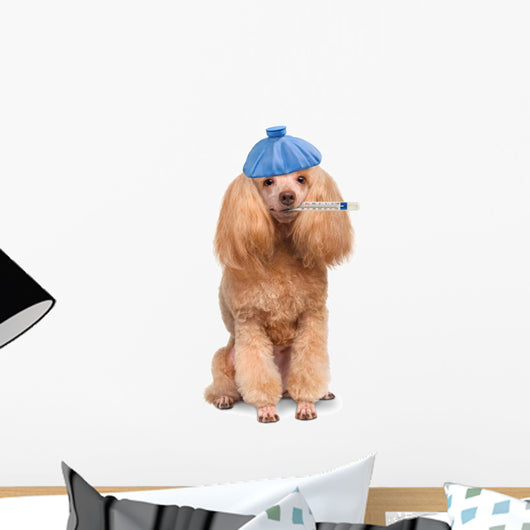 Sick Dog. Wall Decal