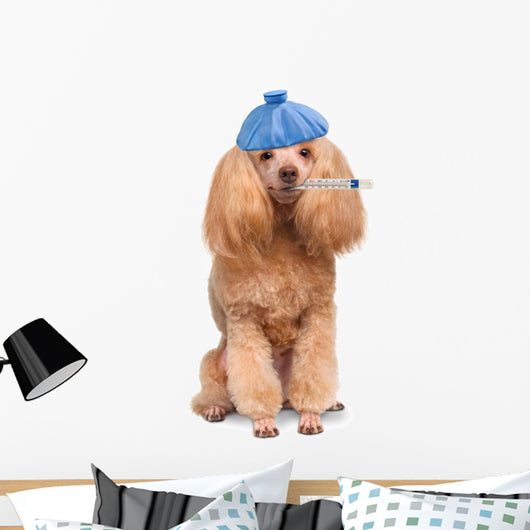 Sick Dog. Wall Decal