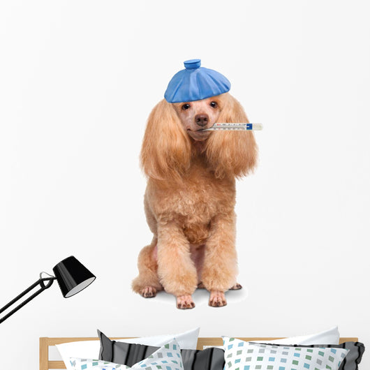 Sick Dog. Wall Decal